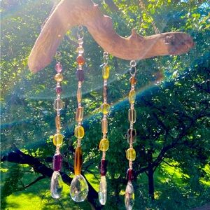 Beaded hanging decor